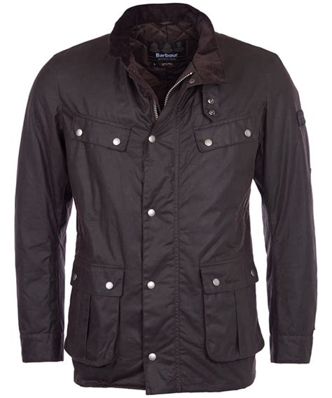 Mens Barbour International Duke Waxed Jacket