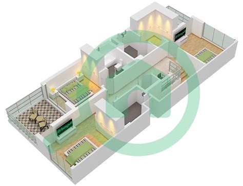 Floor Plans For Type Unit A Unit Left Corner Bedroom Townhouses In