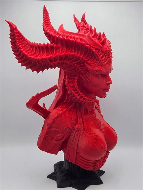 Lilith Bust 3d Printed Etsy