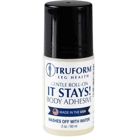 Truform It Stays Roll On Body Adhesive