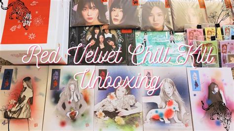 Unboxing Red Velvet Rd Full Album Chill Kill All Versions