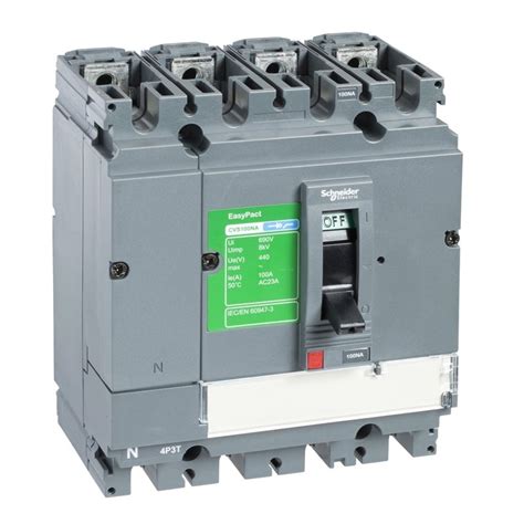 SCHNEIDER 4 Pole 320A EasyPact CVS MCCB Book It Just For 31126 51