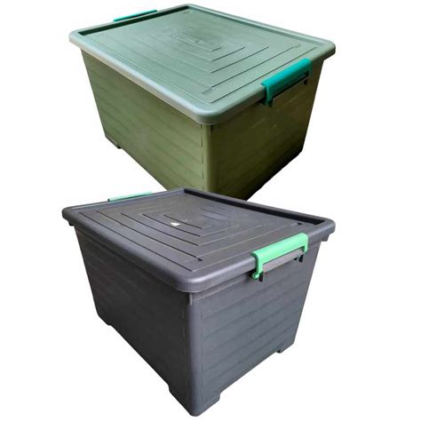 Storage Box 160l 90l 65l Storage Box Heavy Duty With Wheels And