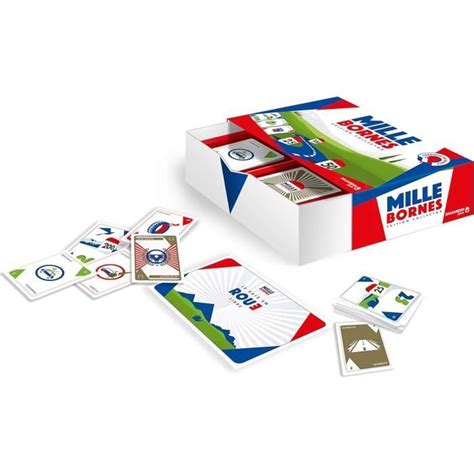 Mille Bornes Edition Collector Jeu De Soci T Jeu De Cartes Red Couvrez