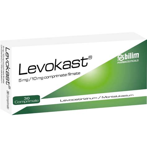 Levokast Comp Filmate 5mg 10mg N10x3