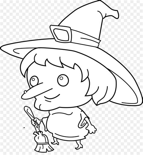 Witch Black And White Clipart 10 Free Cliparts Download Images On