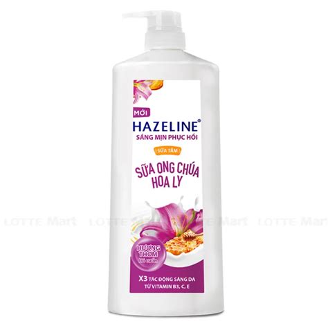 Sữa Tắm Hazeline Sáng Mịn Phục Hồi Sữa Ong Chúa Hoa Ly 1kg
