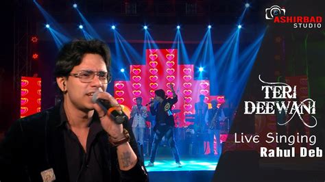 Teri Deewani Kailash Kher Popular Song Live Singing On Stage Rahul