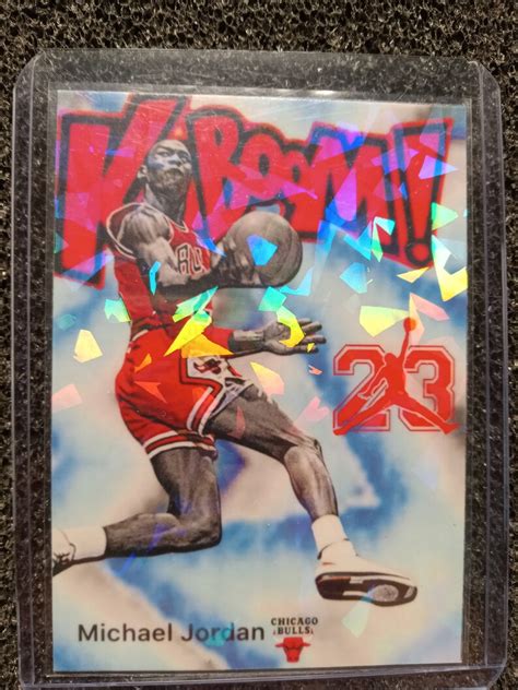 Michael Jordan Kaboom Halo Cracked Ice Reflections Limited Edition