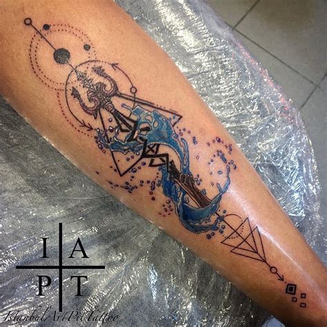26 Poseidons Trident Tattoo Roydiana
