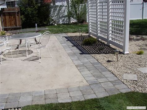 How To Extend My Patio With Pavers Patio Furniture