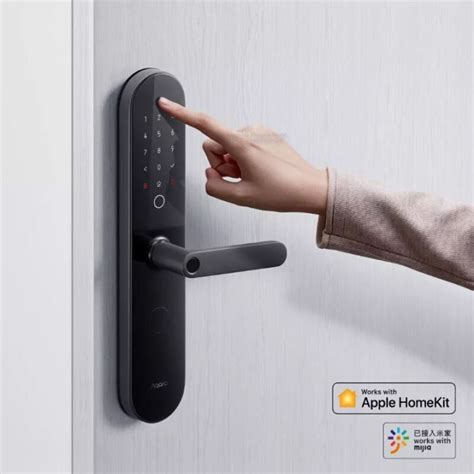 Aqara N100 Smart Door Lock Fingerprint Bluetooth Password Nfc Unlock Works With Mijia Homekit