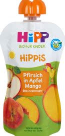 Hipp Hippis Quetschies Erdbeere Banane In Apfel 400 G Dm At