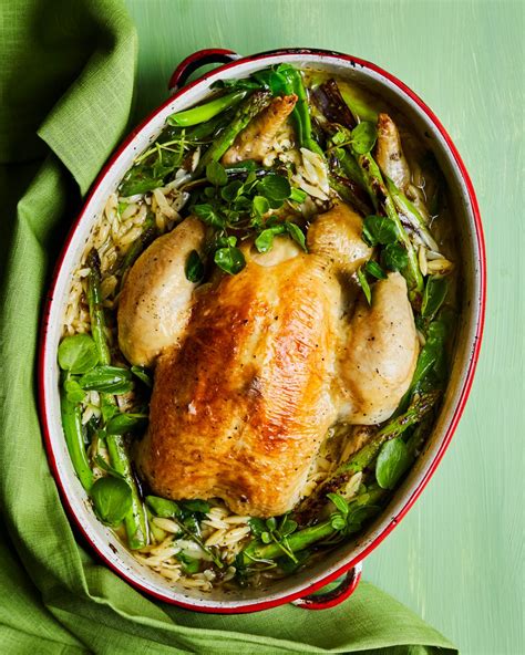 Spring Chicken And Orzo Pot Roast Delicious Magazine