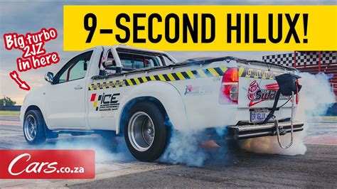 The 9 Second 2JZ Hilux Fully Built Big Turbo Introducing The