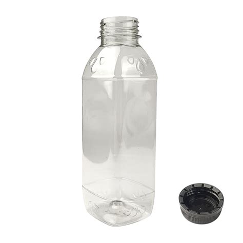 Garrafa PET 500ml Transparente Boca 38mm Para Sucos Sitolino