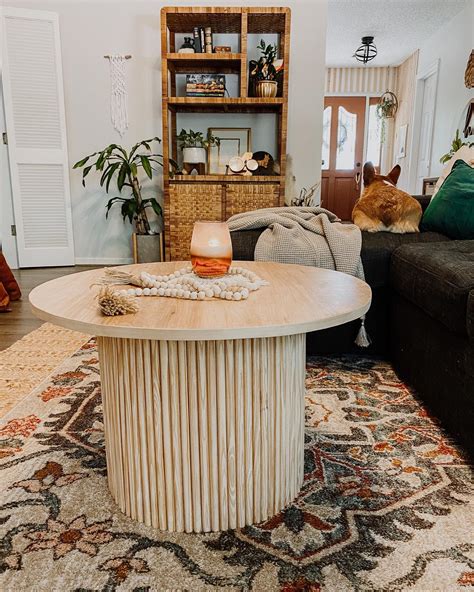 Diy Round Ottoman Coffee Table