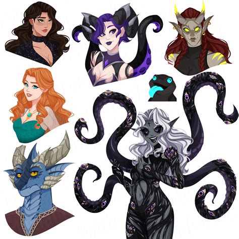 [for Hire] I Draw Fantasy Characters Ocs Dnd Ffxiv And Character