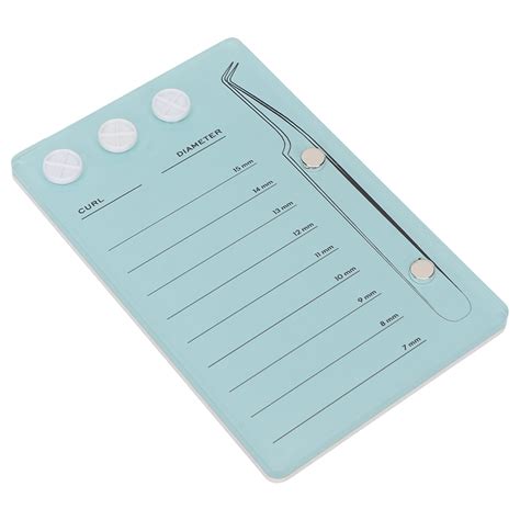 False Eyelash Extension Pallet Placeable Glue Cup Tweezers Acrylic Lash