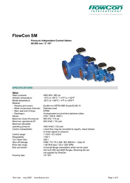 Flowcon Stainless Steel Inserts For Automatic Balancing Valves Nbs Source