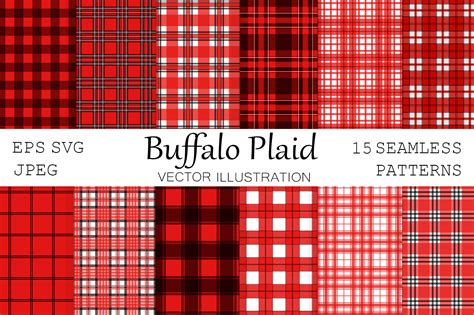 Buffalo Plaid Plaid Pattern Red Buffalo Plaid Plaid Svg By