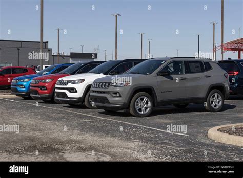 Indianapolis February 25 2024 Jeep Compass Latitude 4X4 Display At