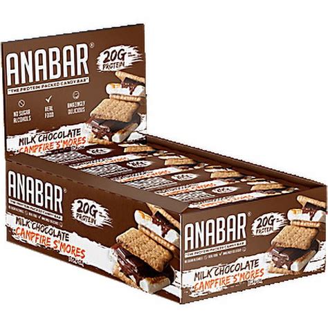 Final Boss Performance Anabar Campfire S Mores Protein Bars 21 Grams