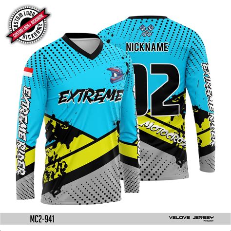 Jual Baju Motocross Jersey Motocross Kaos Motor Trail Motocross