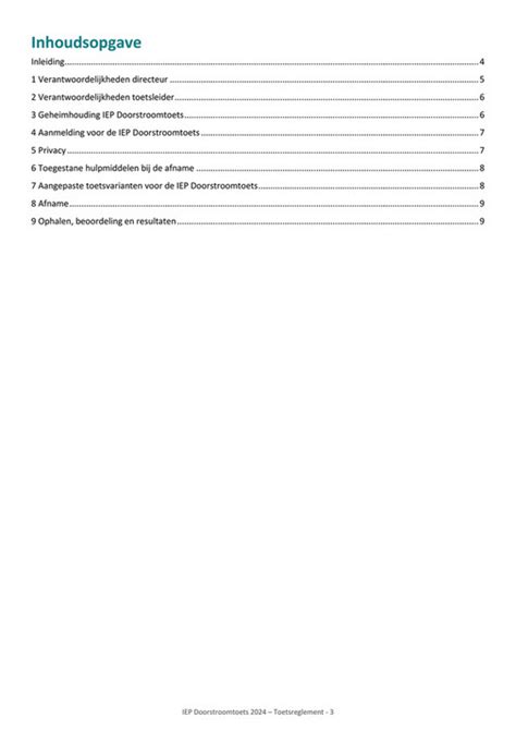 Toetsreglement Iep Doorstroomtoets 2024 Primair Onderwijs Bureau Ice Pagina 2 3