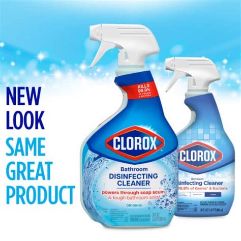 Clorox Original Bathroom Disinfecting Cleaner, 30 fl oz - Fry’s Food Stores