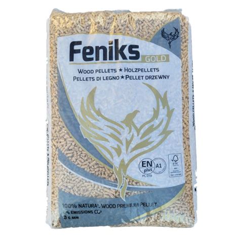 Pellet Drzewny Pelet Do Pieca Feniks Gold Iglasty En Plus Din A