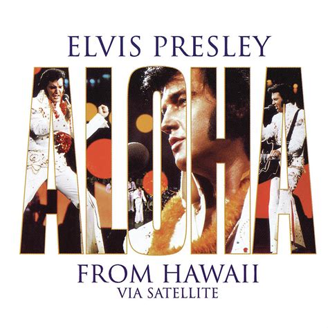 Aloha From Hawaii Via Satellite Live By Elvis Presley Painting By