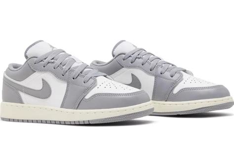 Air Jordan Low Vintage Grey Gs Women Garage