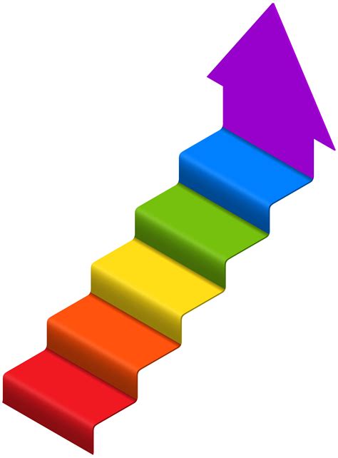 Arrow Stairs PNG Clip Art Image | Gallery Yopriceville - High-Quality Free Images and ...