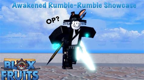 A Totally Accurate Awakened Rumble Showcase Blox Fruits Youtube