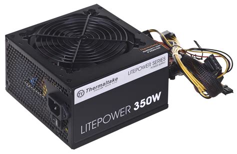 Maitinimo Blokas Thermaltake Litepower Ii Juodas 350w Ps Ltp 0350npcneu 2 350 W Aktyvus 120