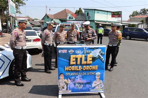 Polda Jateng Dan Satlantas Polres Demak Mulai Uji Coba Tilang