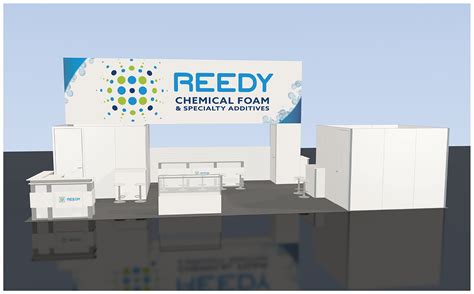 REEDY INTERNATIONAL 20x40 EXHIBIT RENTAL DESIGNS Trade Show Booths