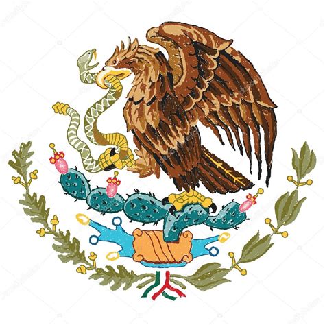 Mexico Coat Of Arms Stock Vector Image By Jomaplaon 13688137