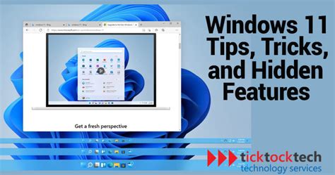 Windows 11 Tips Tricks And Hidden Features Ticktocktech