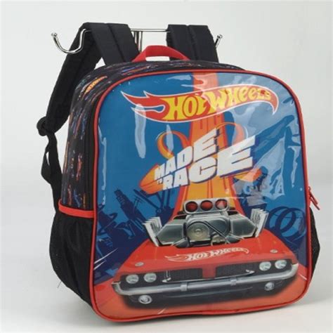 Mochila Infantil Hot Wheels Luxel Em Promo O Na Americanas
