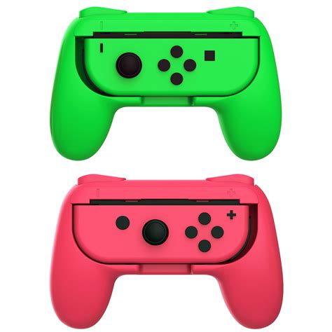 Comfort grip joystick for Joy-Cons Green Pink| Subsonic