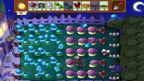 Plants Vs Zombies Survival Night Ep Pvz Survival Night Pvz Mod