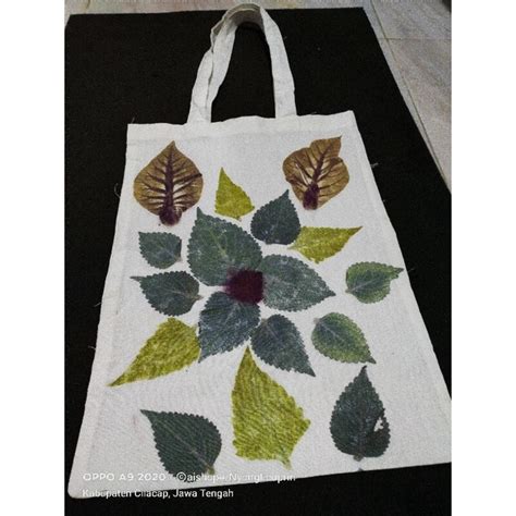 Jual Tas Tote Bag Ecoprint Shopee Indonesia