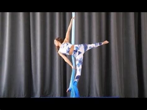 Arabesque Flamenco Grip Entry With Aerial Physique Aerial Silks