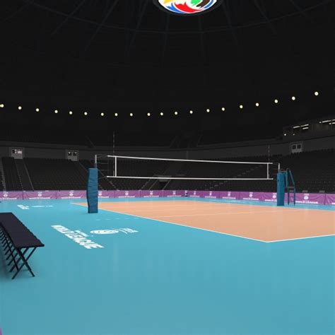 Volleyball Arena 3D Model - TurboSquid 1183288