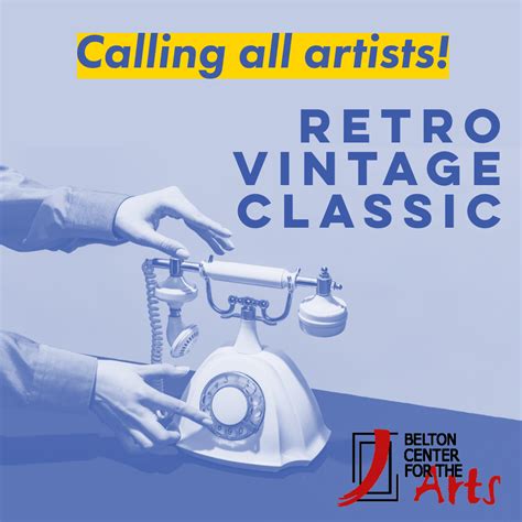 Retro Vintage Classic — Belton Center For The Arts