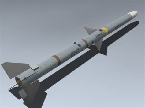 AIM-120B AMRAAM 3d Model by Mesh Factory