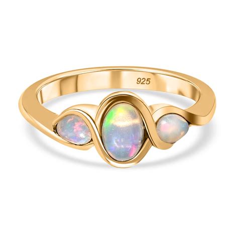 Nat Rlicher Thiopischer Welo Opal Ring Ct Shoplc