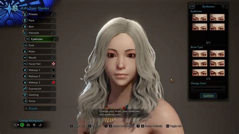 Smooth Iceborne Female Character Preset At Monster Hunter World Mods And Community